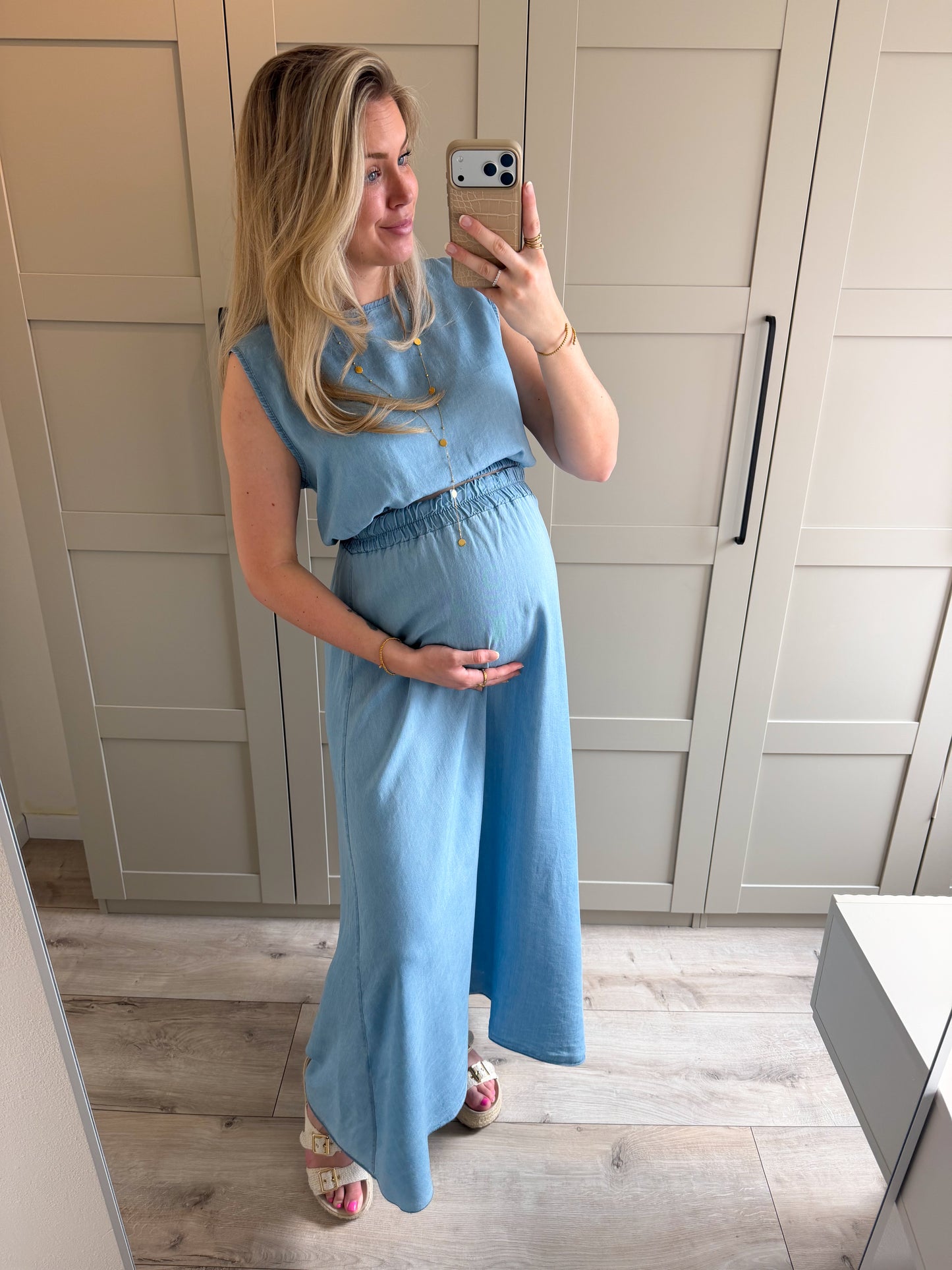 Set | Benthe | Licht denim look