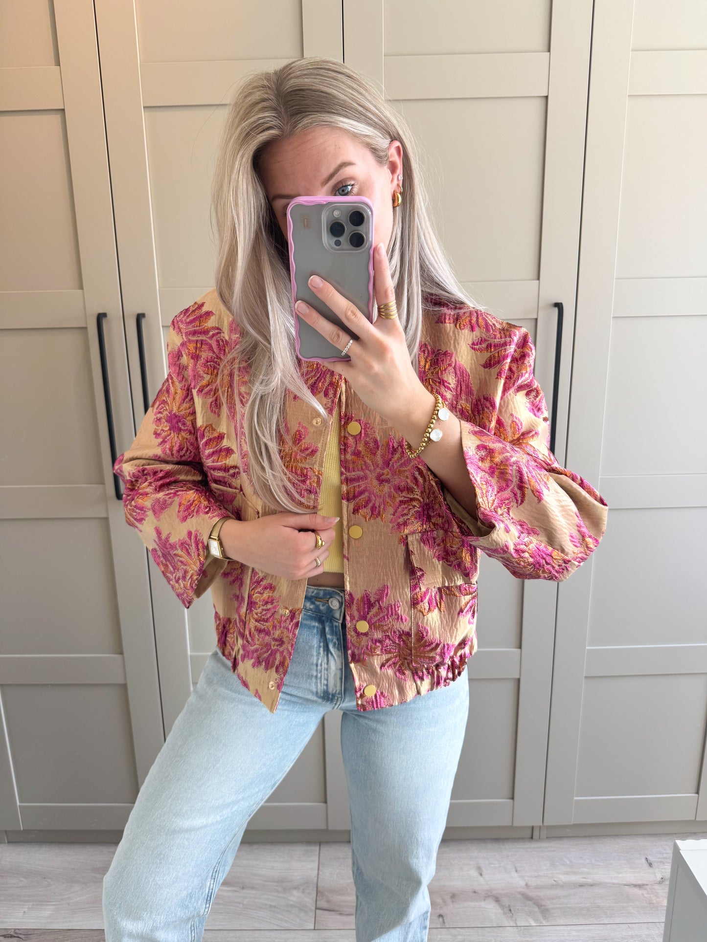 Bomberjack | Mia | Roze goud