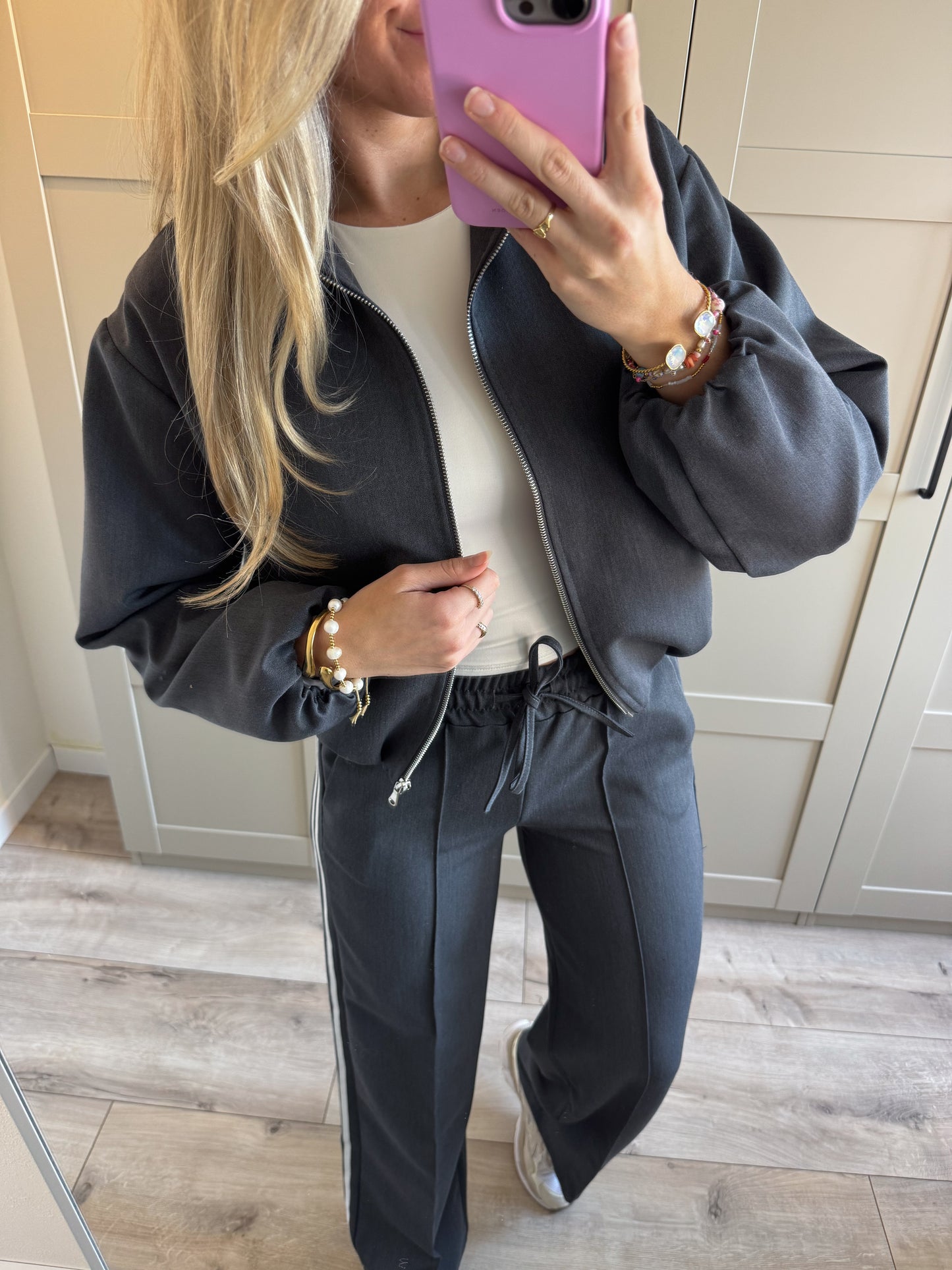 Jacket | Michelle | Grijs