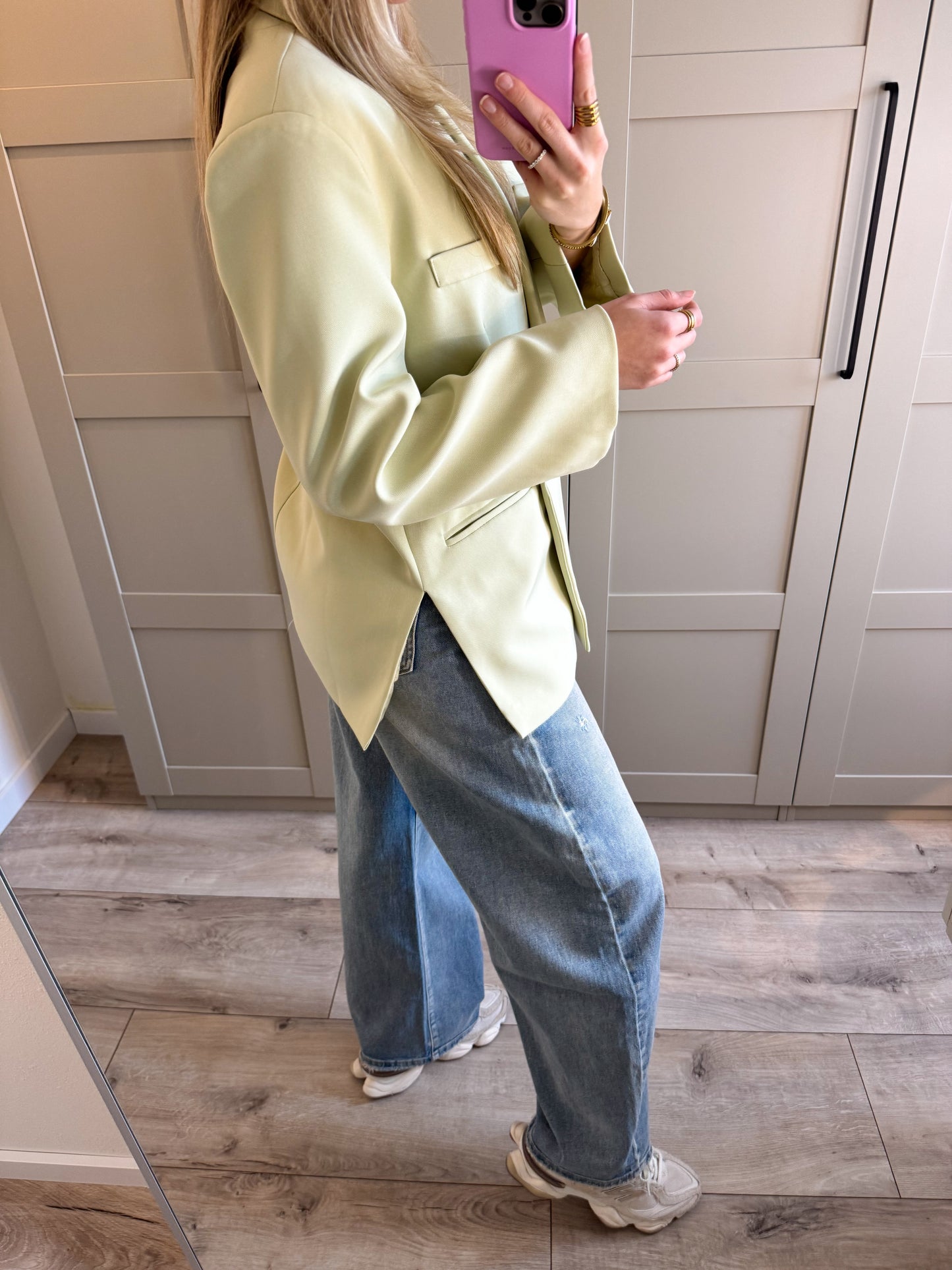 Blazer | Boxy | Mintgroen