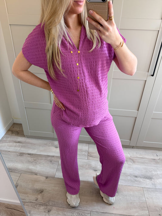 Set | Sylvie | Roze magenta