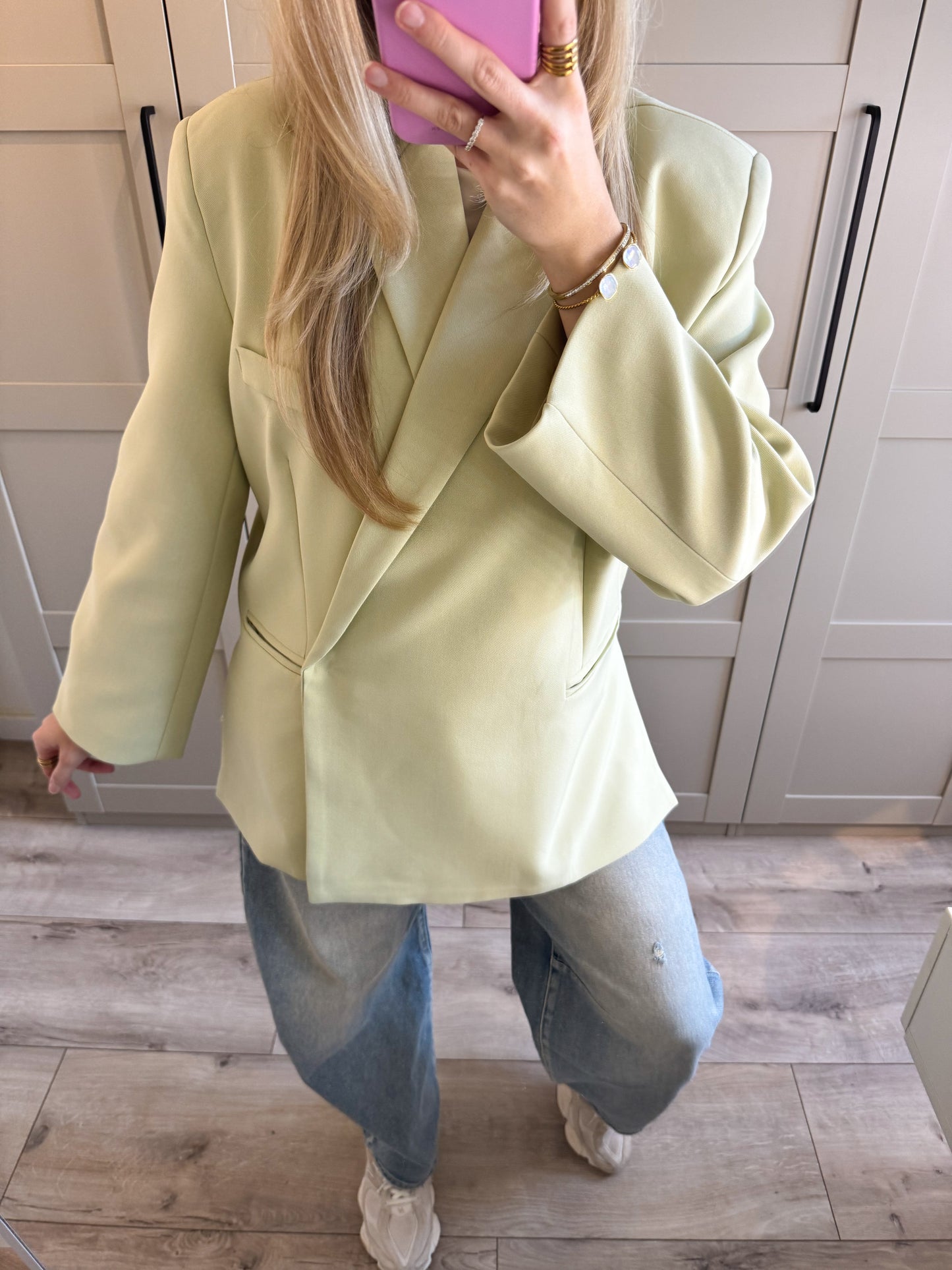 Blazer | Boxy | Mintgroen