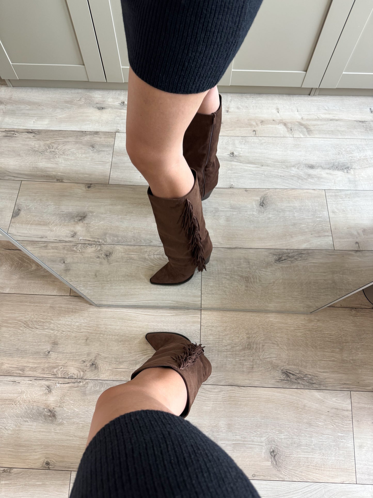 Laarzen | Fringe | Bruin