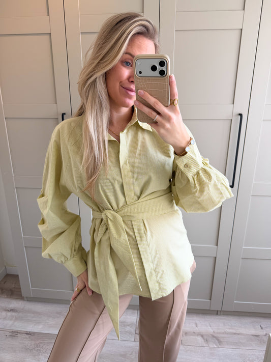Blouse | Hanna | Groen