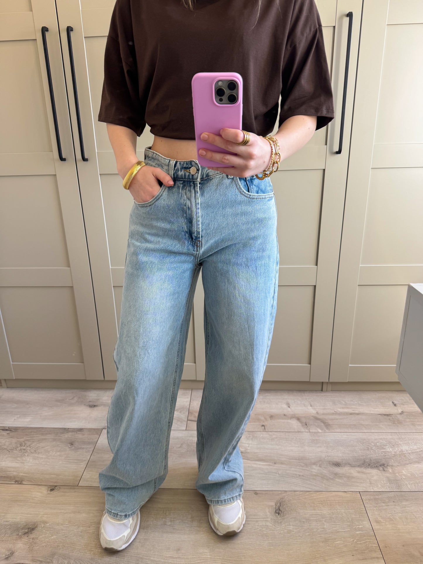 Tall balloon jeans | Jela | Denim
