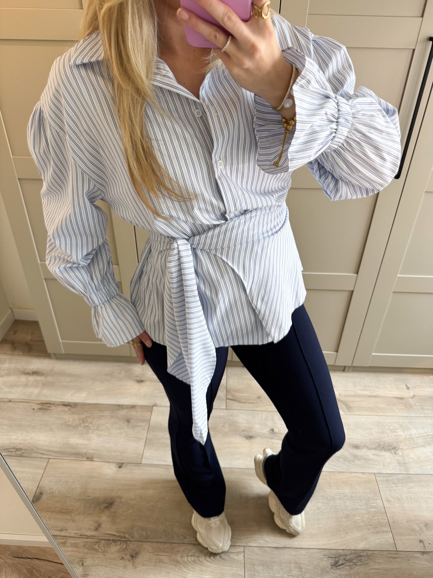 Blouse | Eveline | Blauw