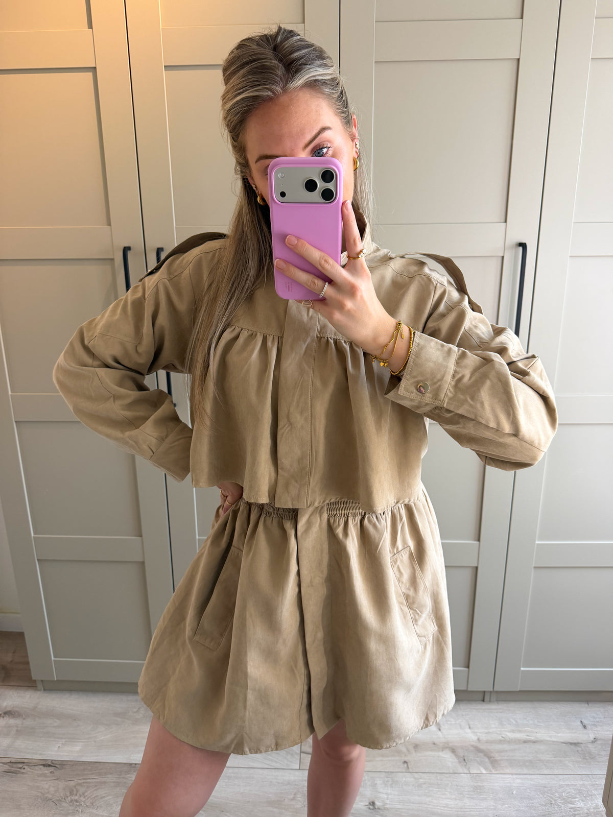 Jurk | June | Beige