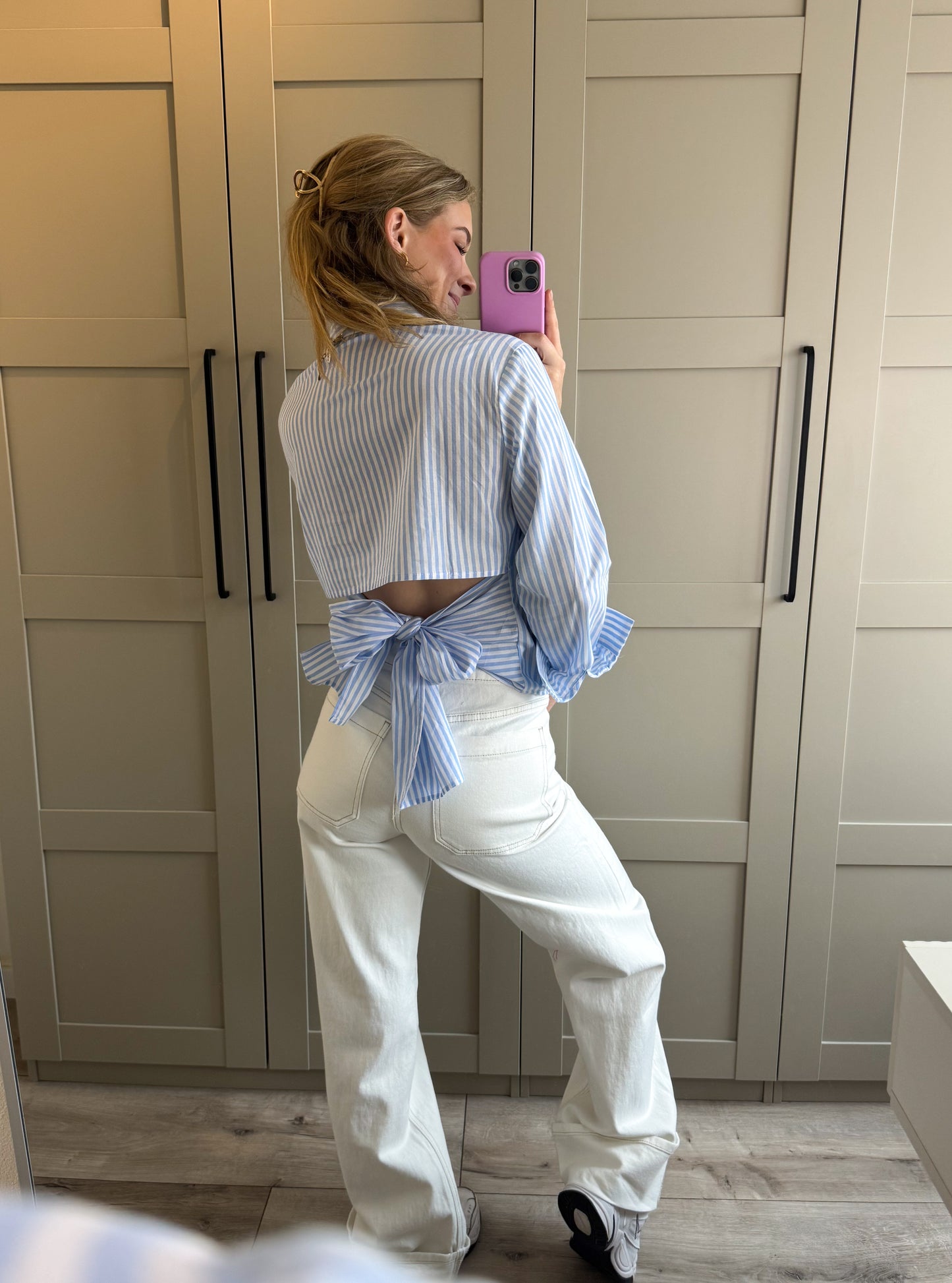 Blouse | Elena | Blauw