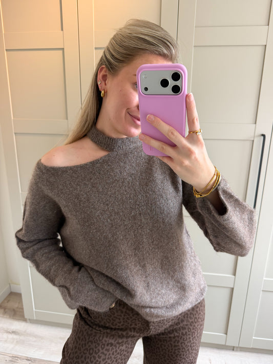 Trui | Bibi | Taupe