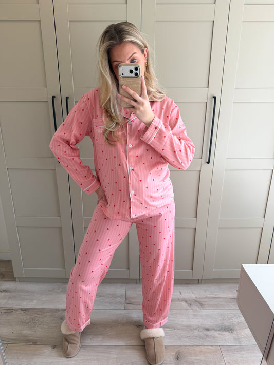 Pyjama set | Bears | Roze