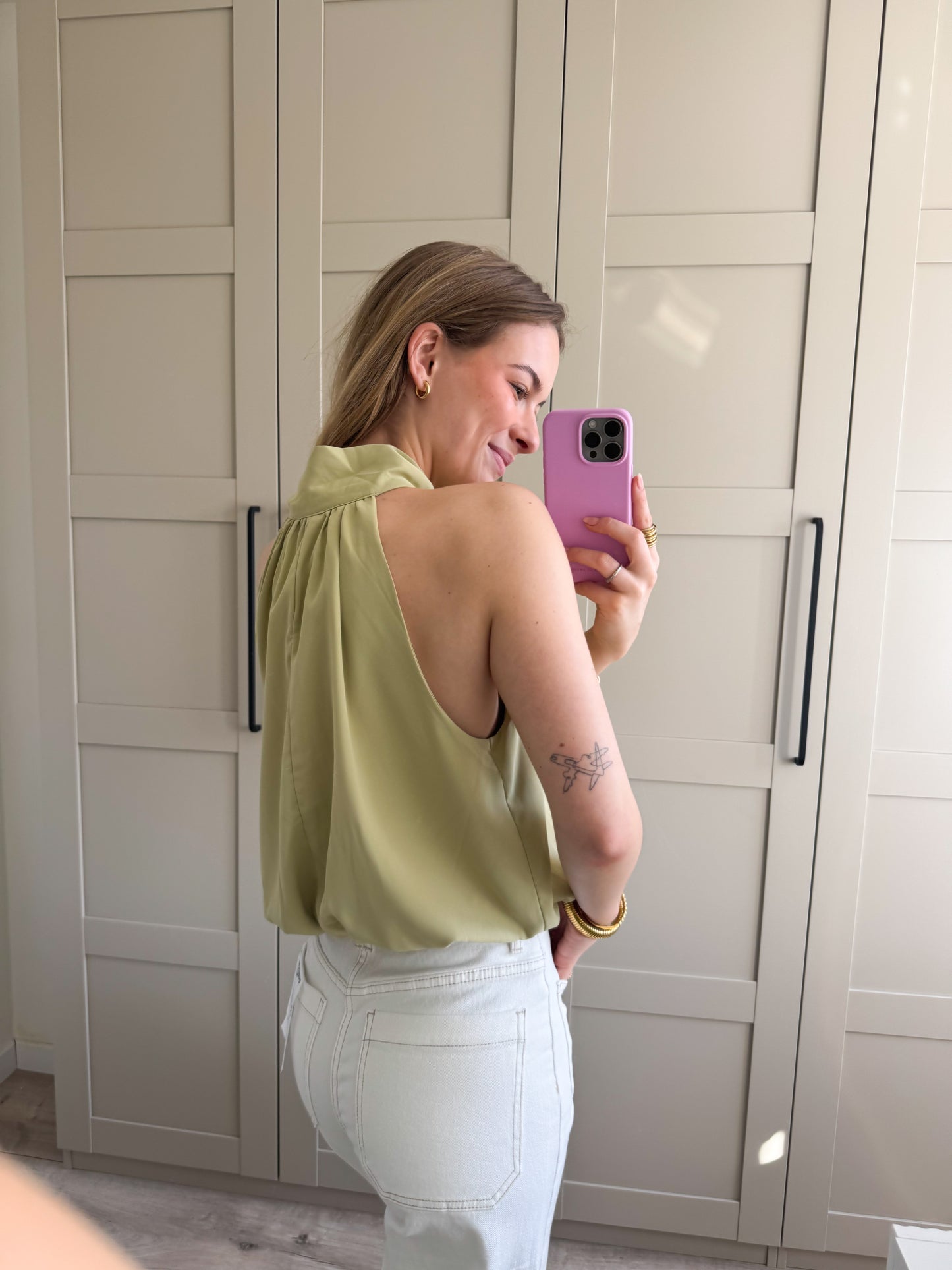 Top | Els | Pistache groen