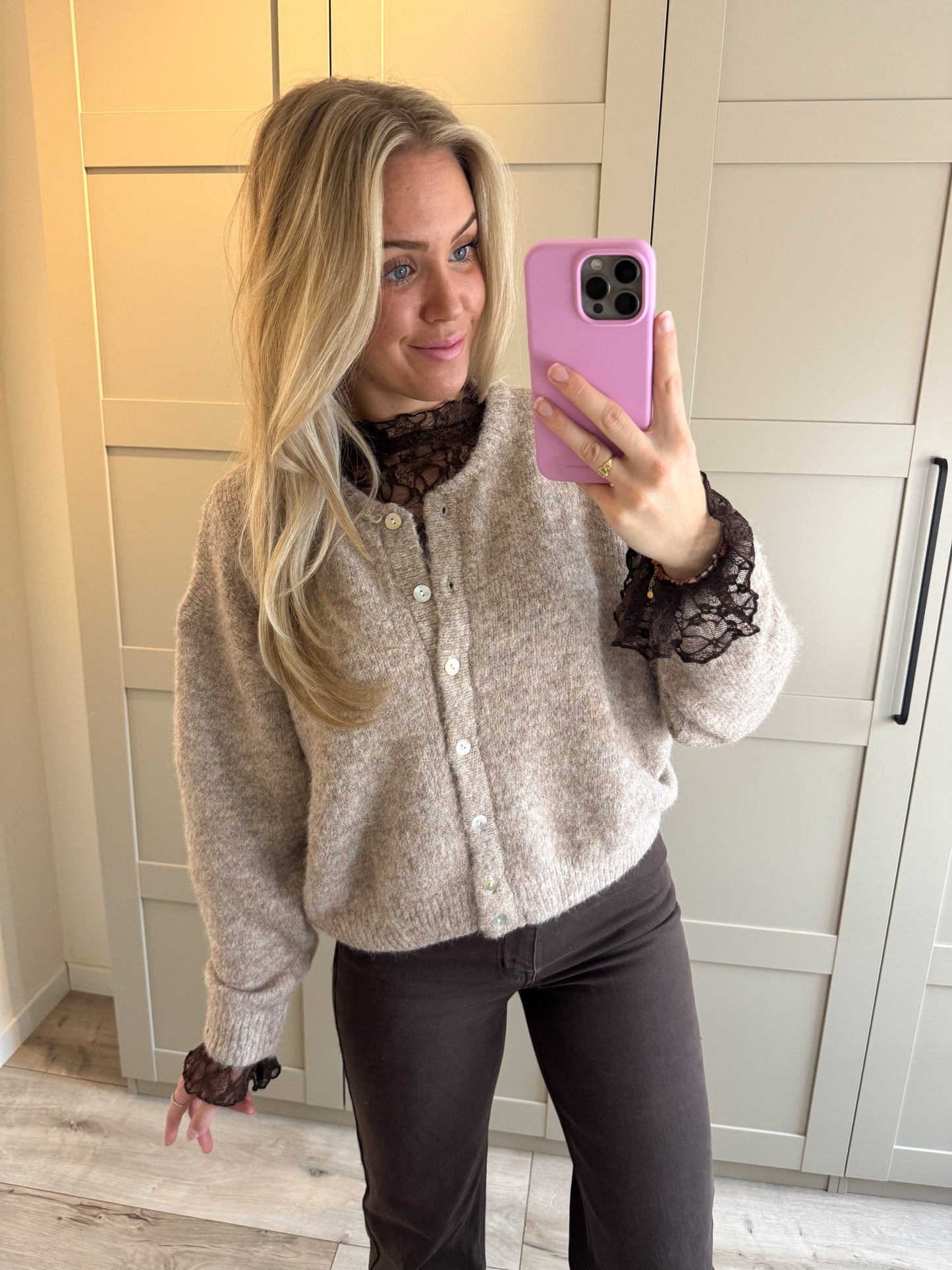 Vest | Bella | Taupe