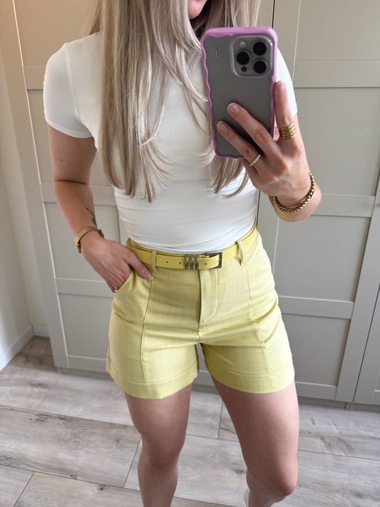 Short | Noor | Lime groen