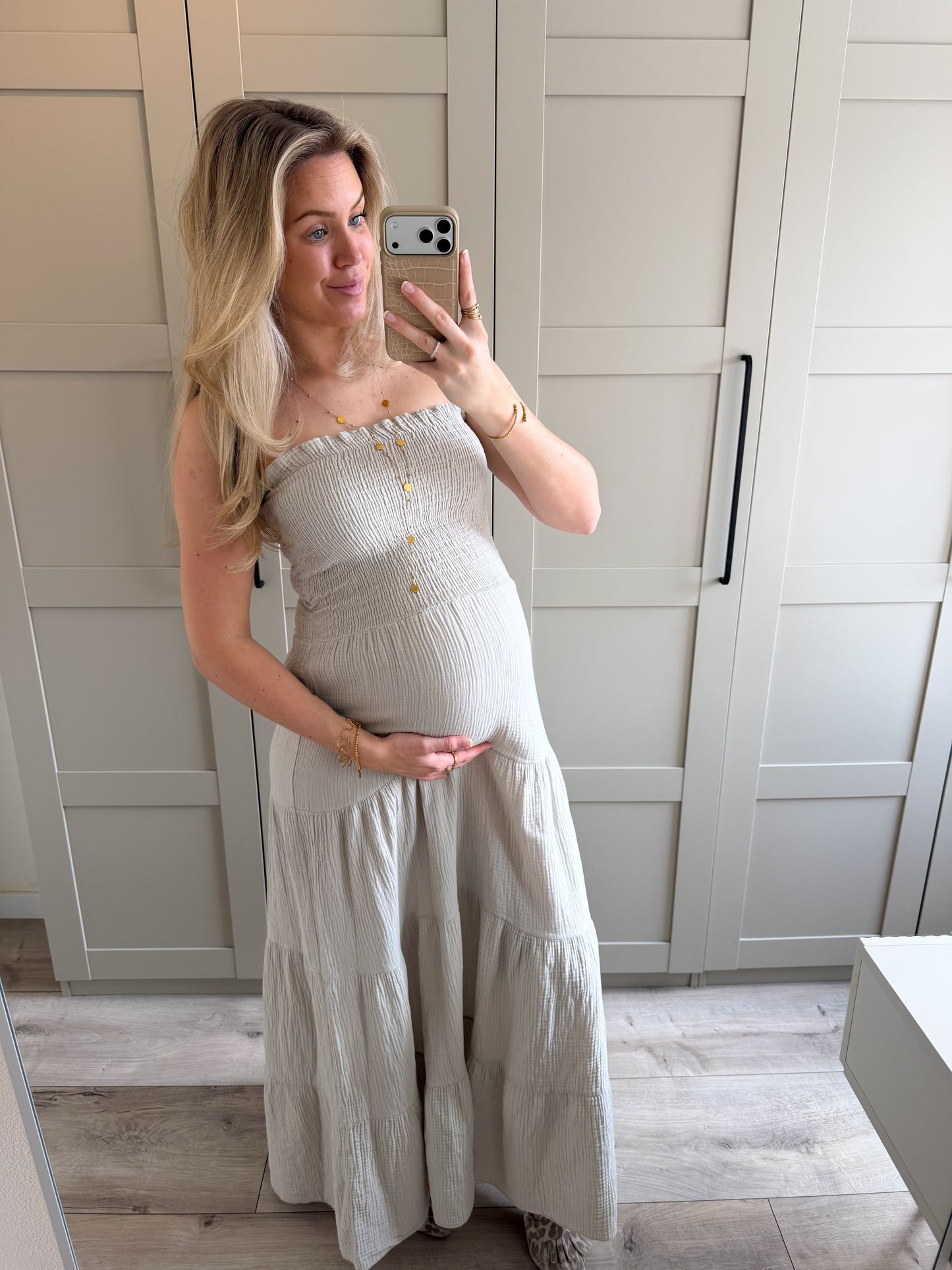 Jurk | Romee | Beige