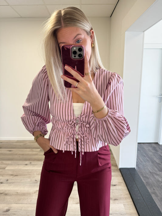 Blouse | Jena | Roze