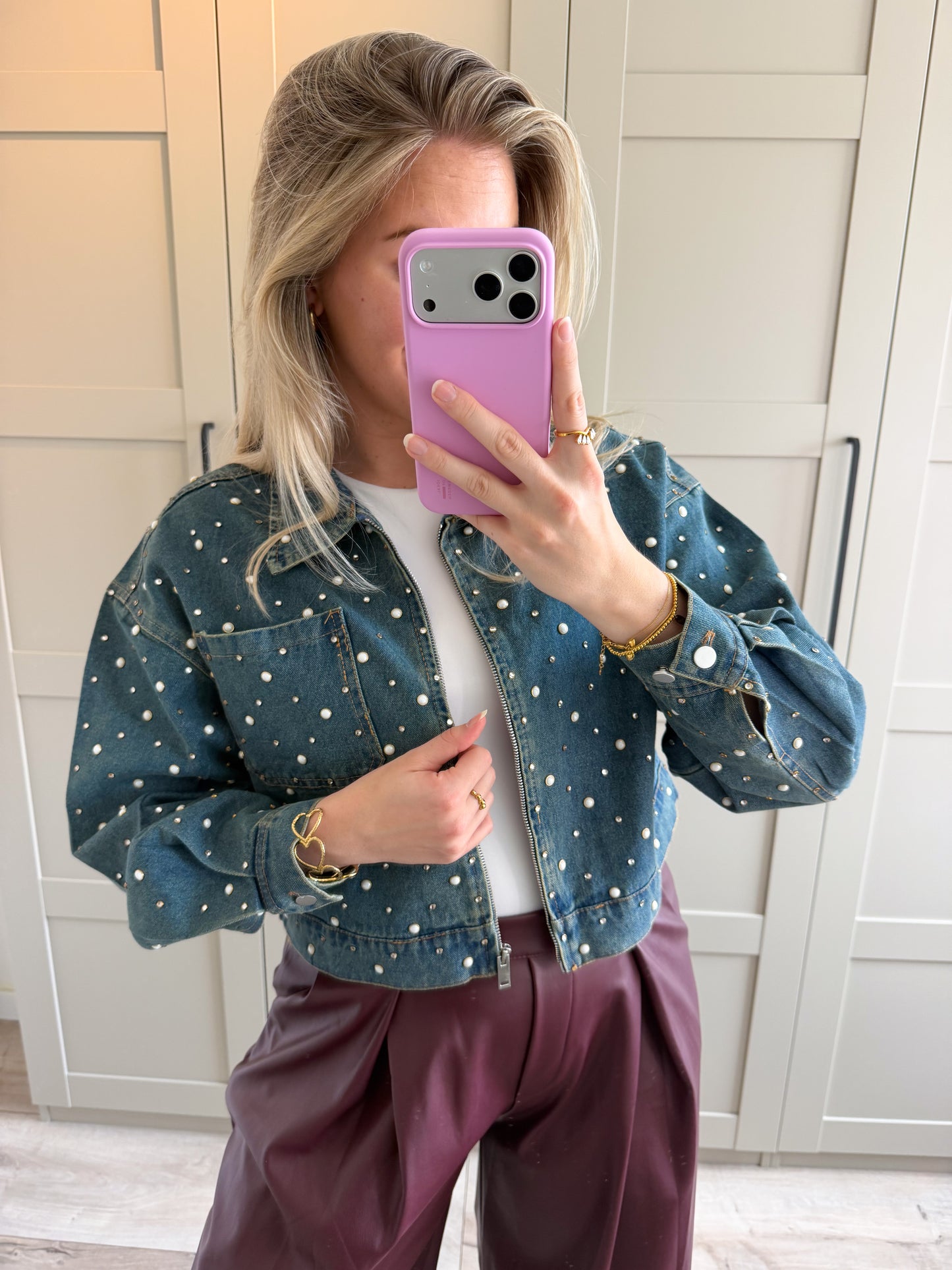 Pre-order Jacket | Jessica | Denim 11 sep verzonden