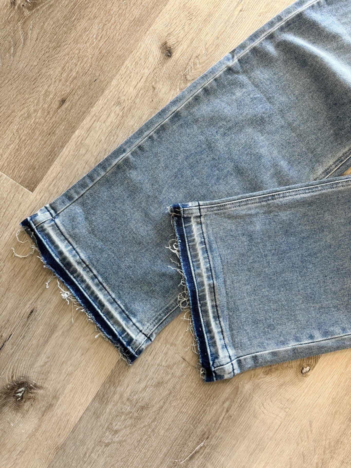 Wide leg jeans | Fenna | Blauw denim