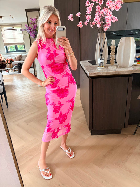 Jurk | Cato special | Fuchsia