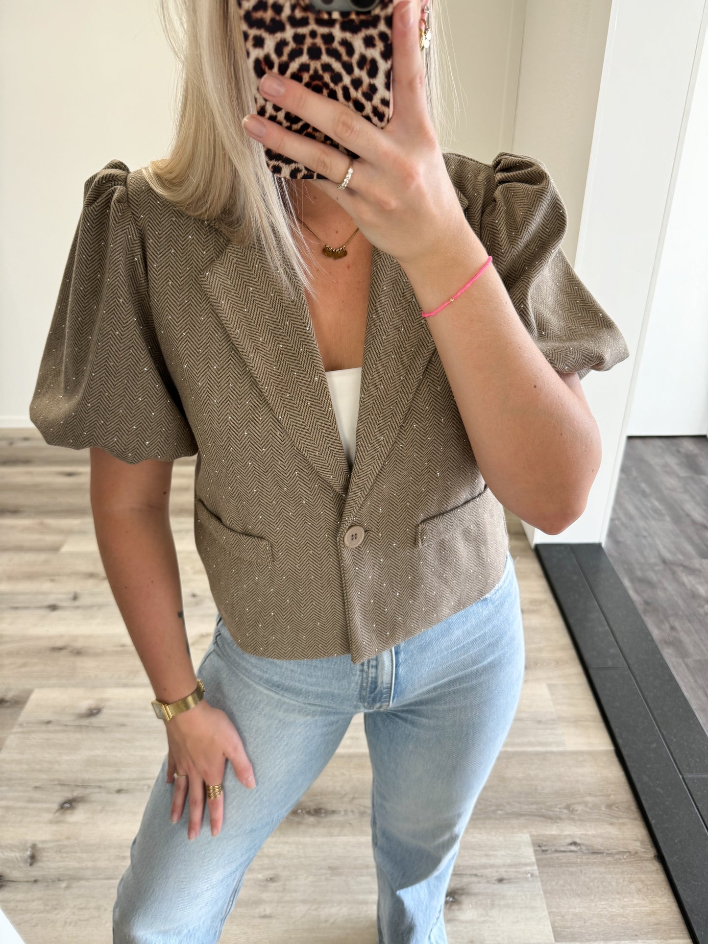 Blazer | Noa | Taupe