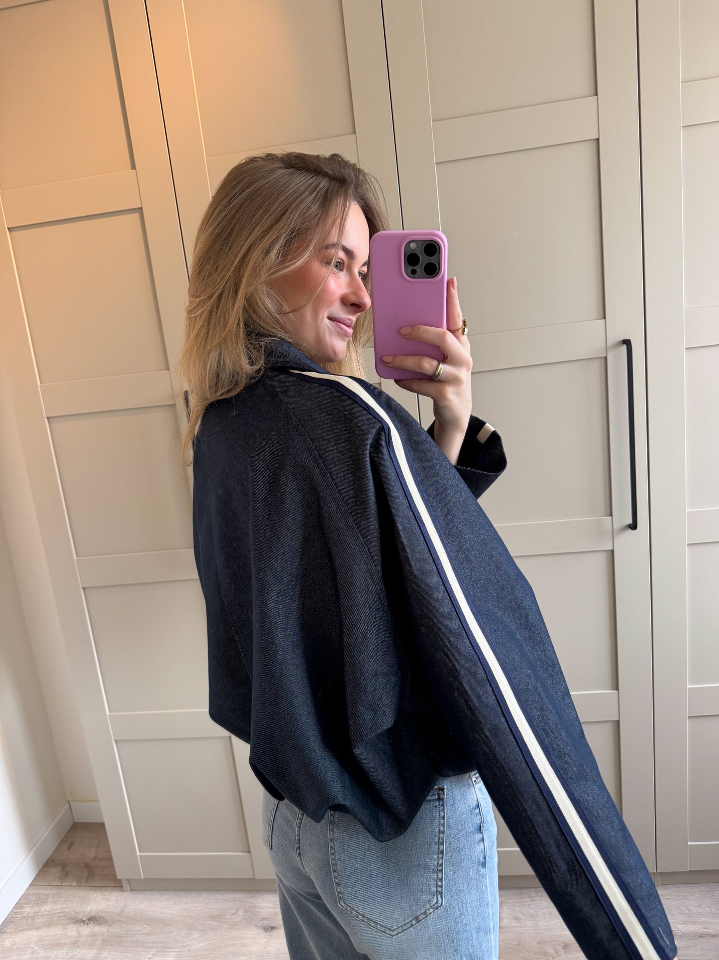 Oversized jacket | Myra | Denim look