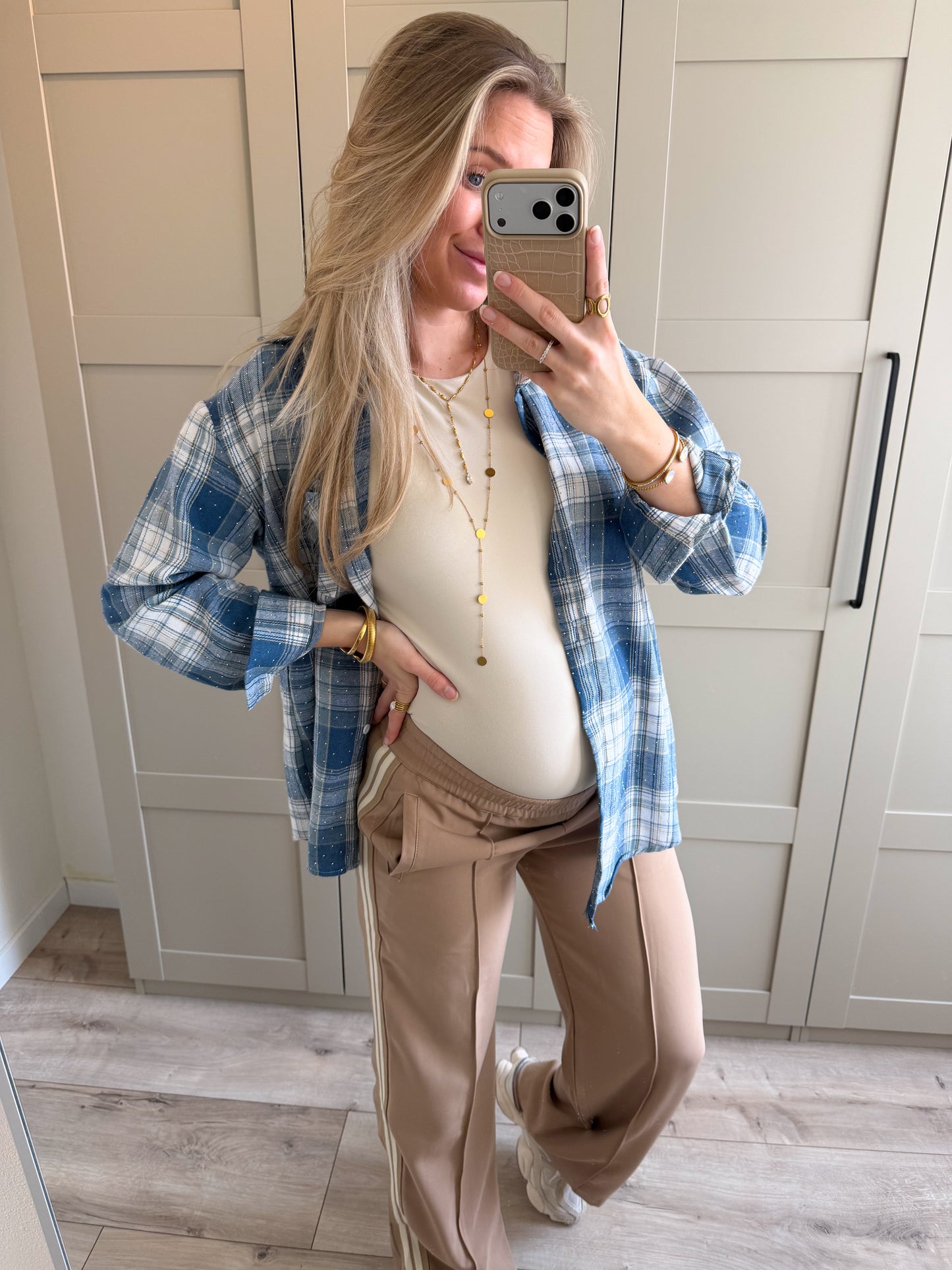 Blouse | Sien | Blauw