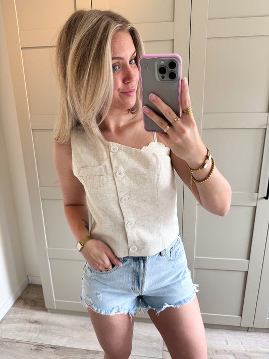 Top | Aya | Linnen