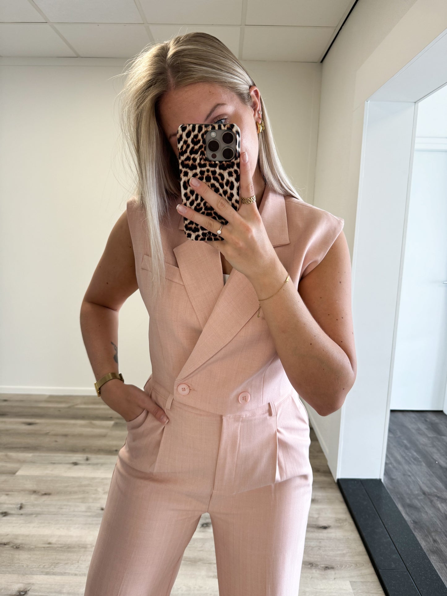 Gilet | Charlie | Licht roze