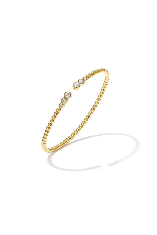 Armband | Bangle dots | Goud