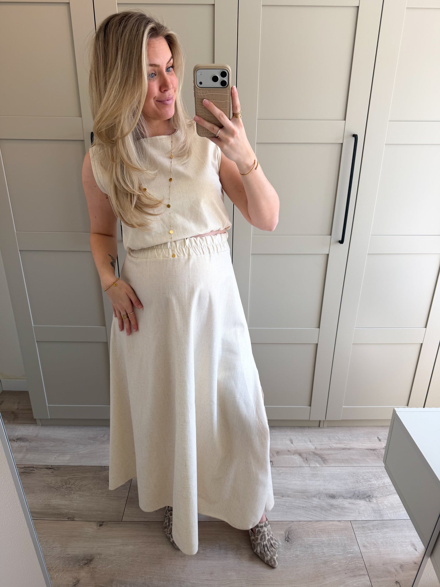 Set | Benthe | Goud wit