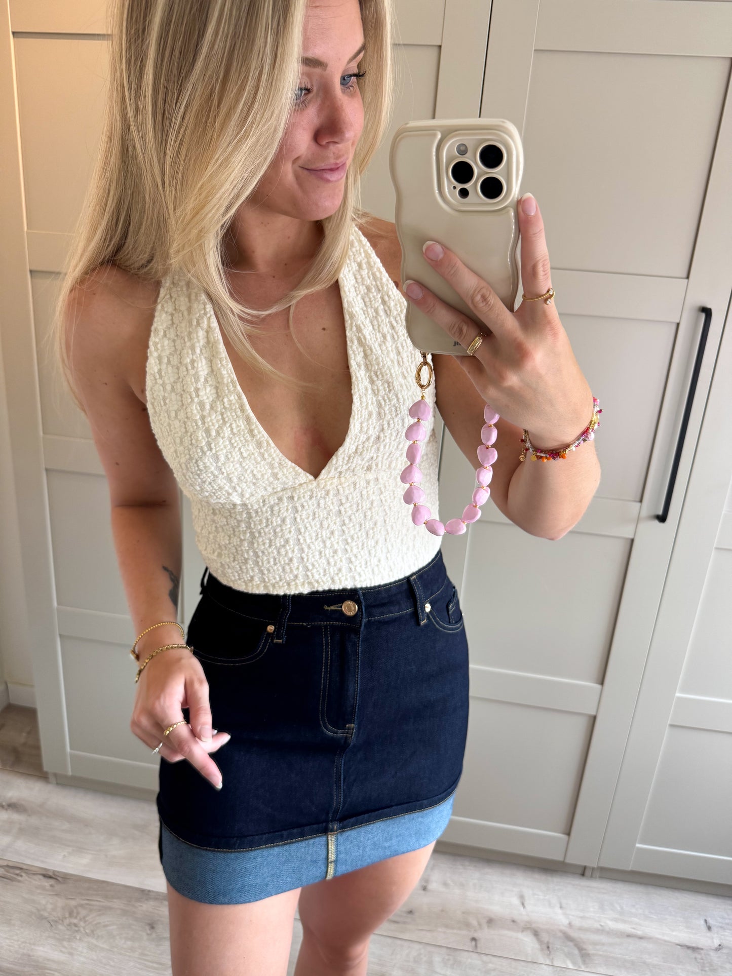 Top | Nela | Creme