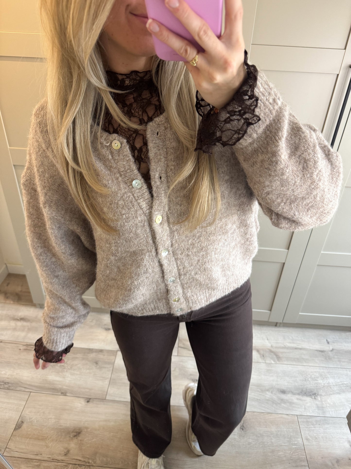Vest | Bella | Taupe