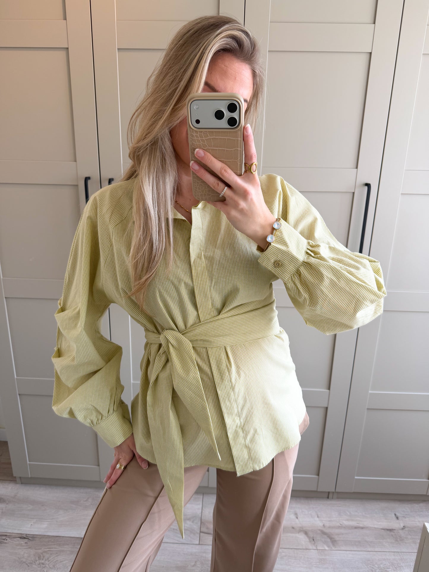 Blouse | Hanna | Groen