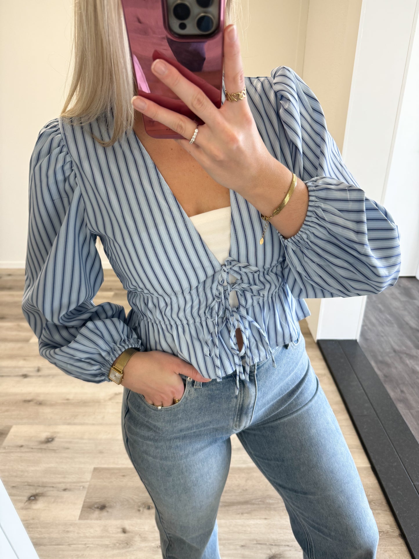 Blouse | Jena | Blauw