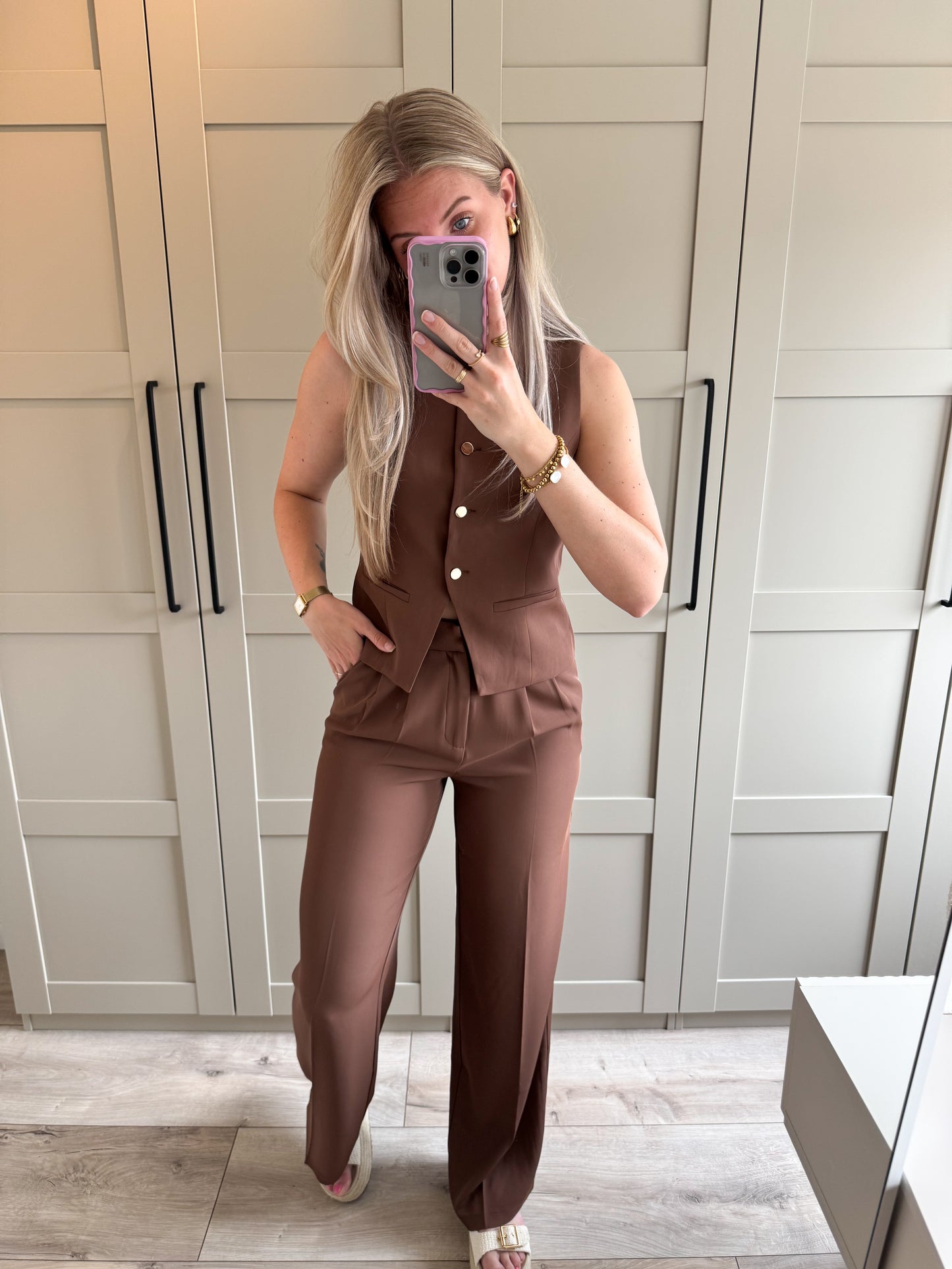Gilet | Belle | Bruin