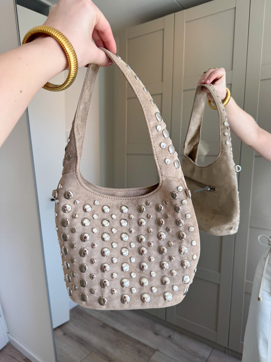 Tas | Studs | Beige