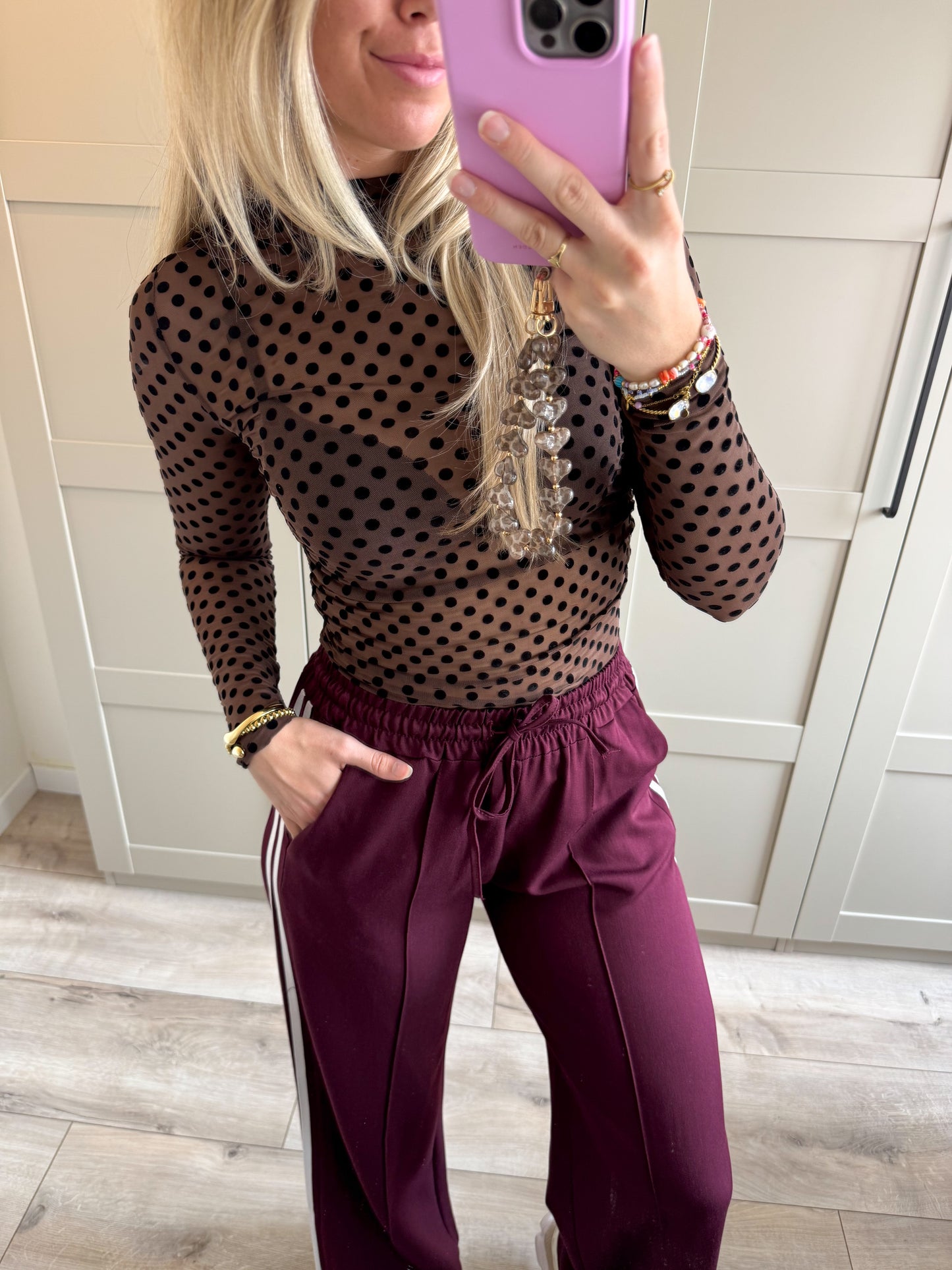 Mesh top | Stips | Bruin