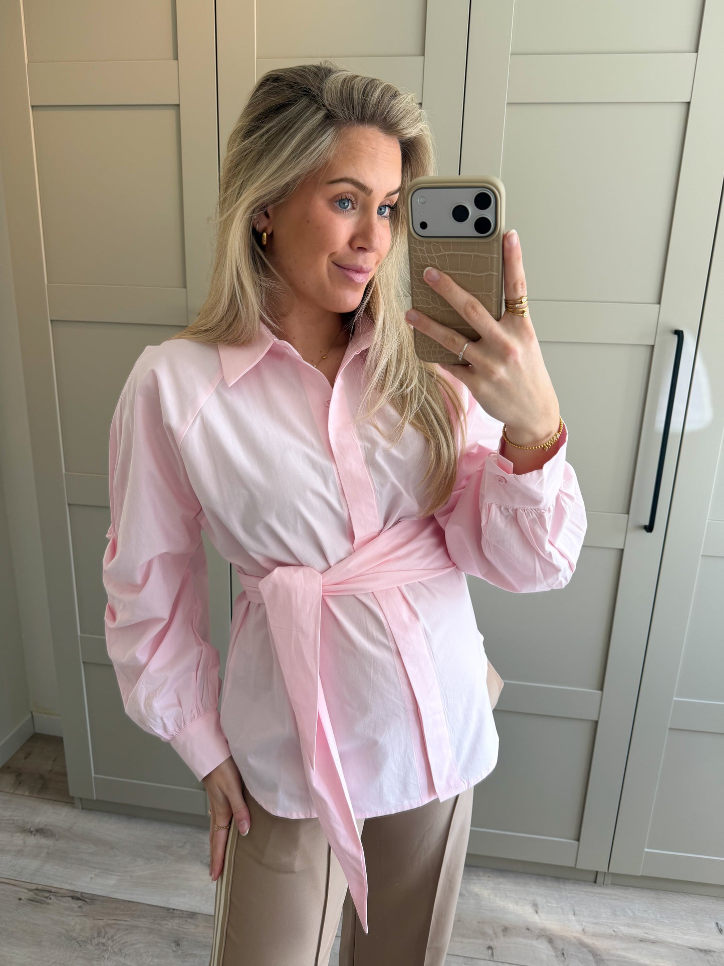 Blouse | Hanna | Lichtroze