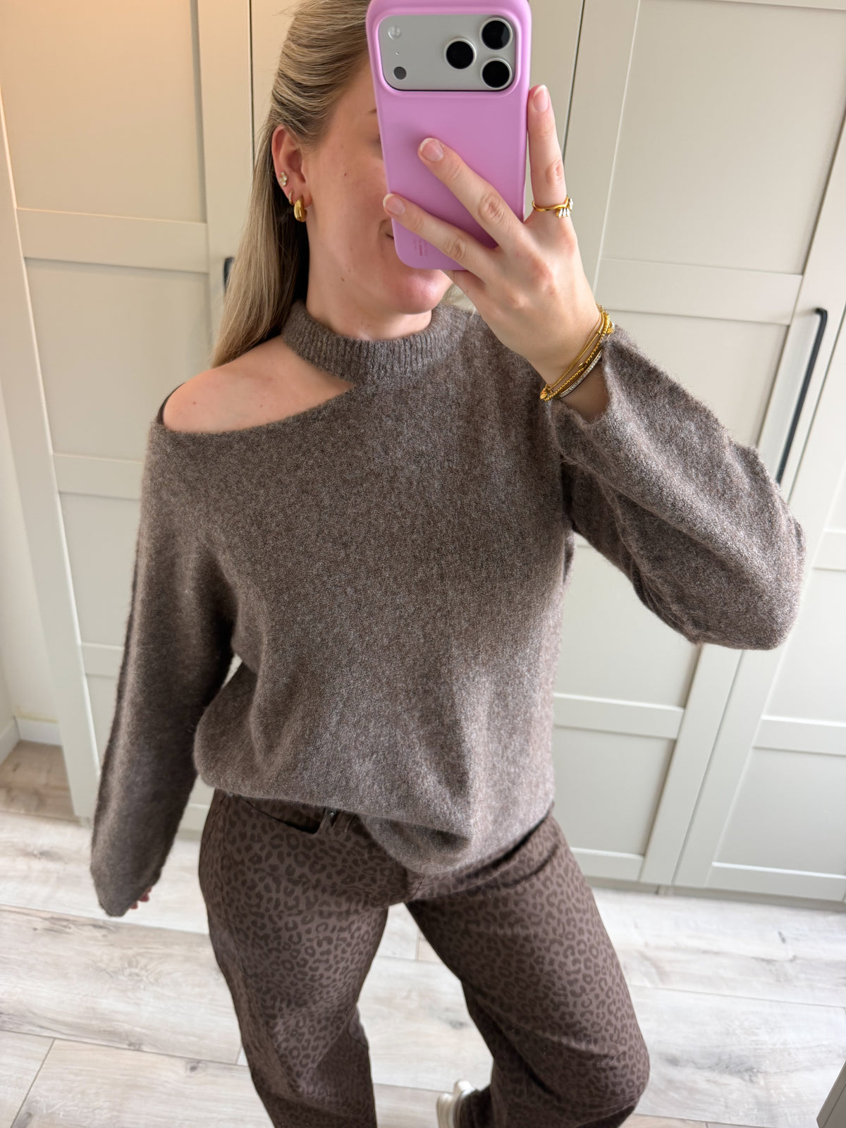 Trui | Bibi | Taupe