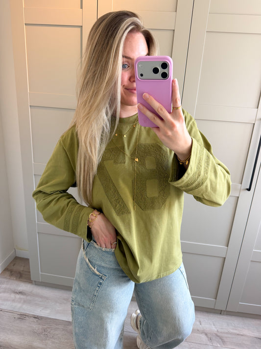 Longsleeve | Meike | Groen
