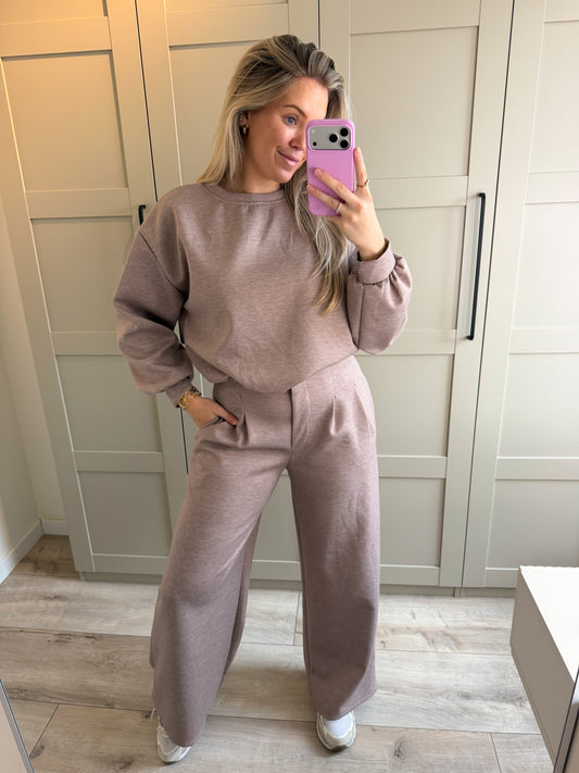 Set | Suze | Beige taupe