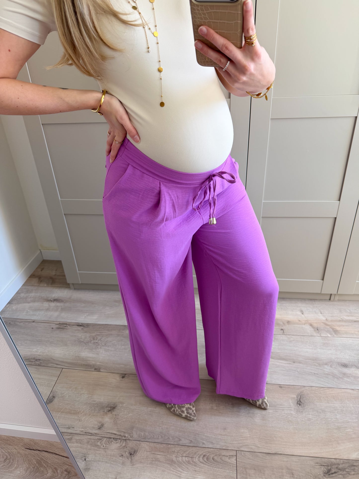 Broek | Liene | Paars