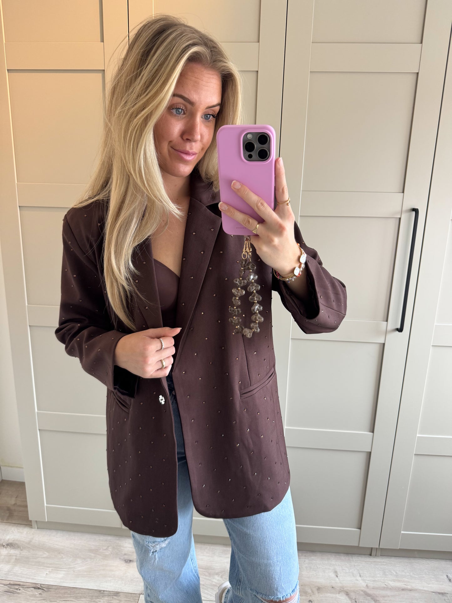 Oversized blazer | Loïs | Bruin