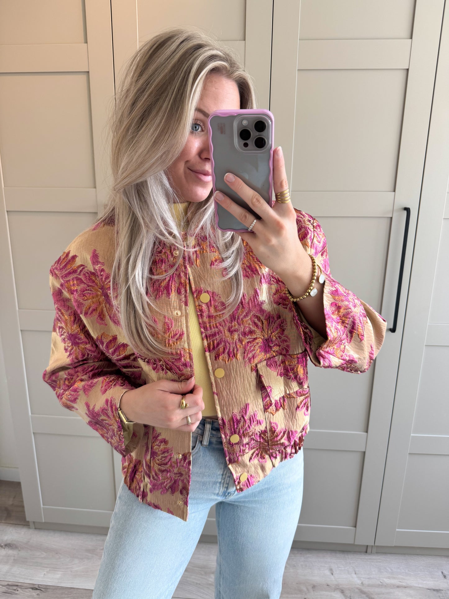 Bomberjack | Mia | Roze goud