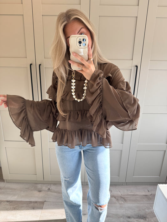 Blouse | Maud | Bruin