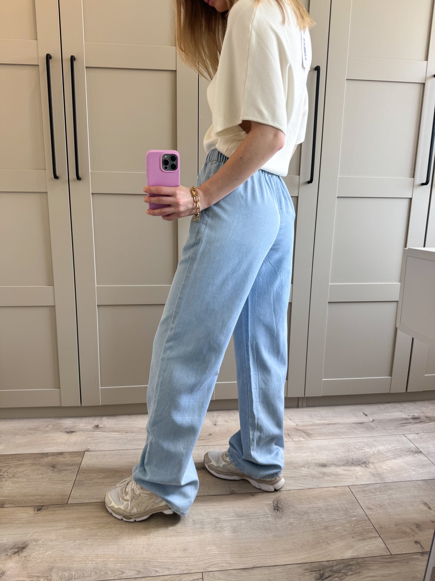 Broek | Inge | Jog denim