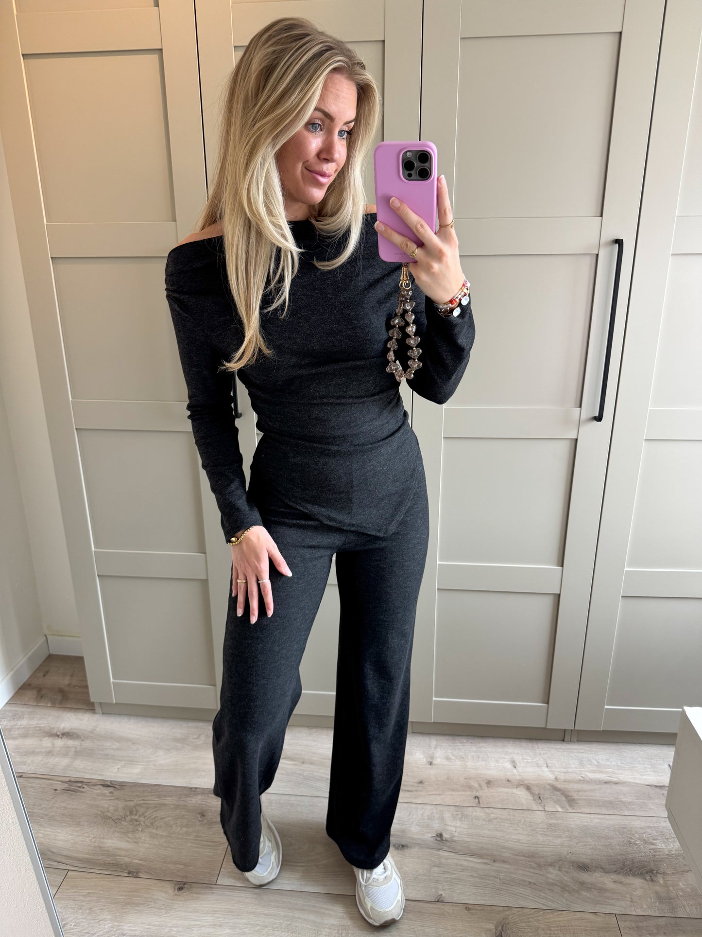 Set | Lana | Donkergrijs