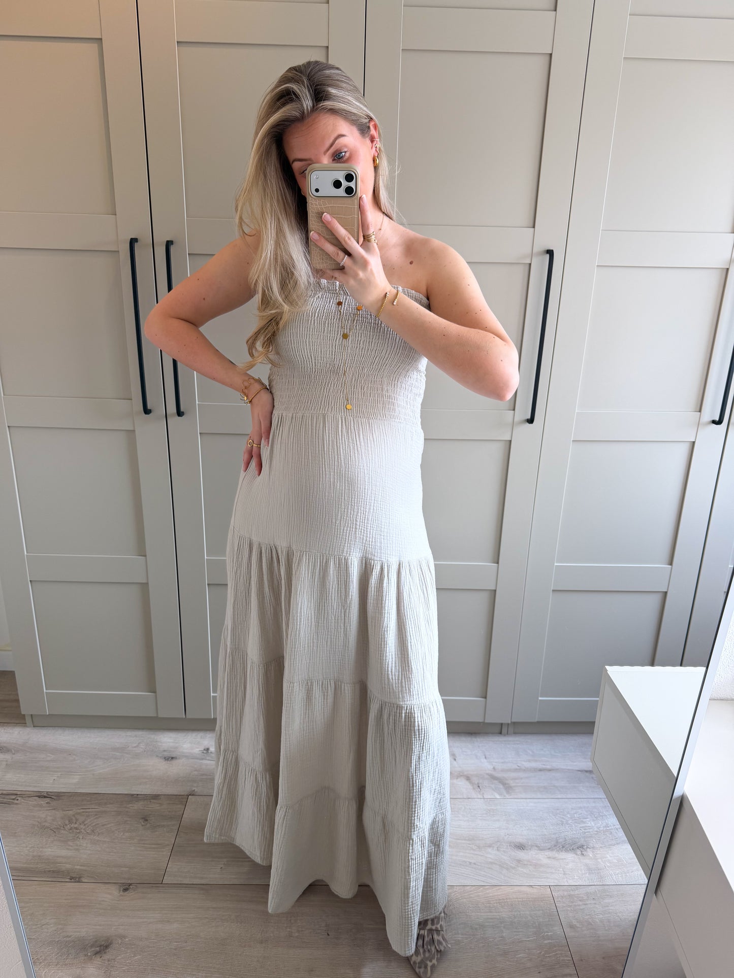 Jurk | Romee | Beige