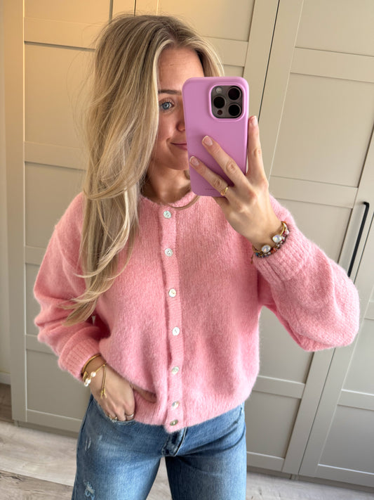 Vest | Bella | Lichtroze