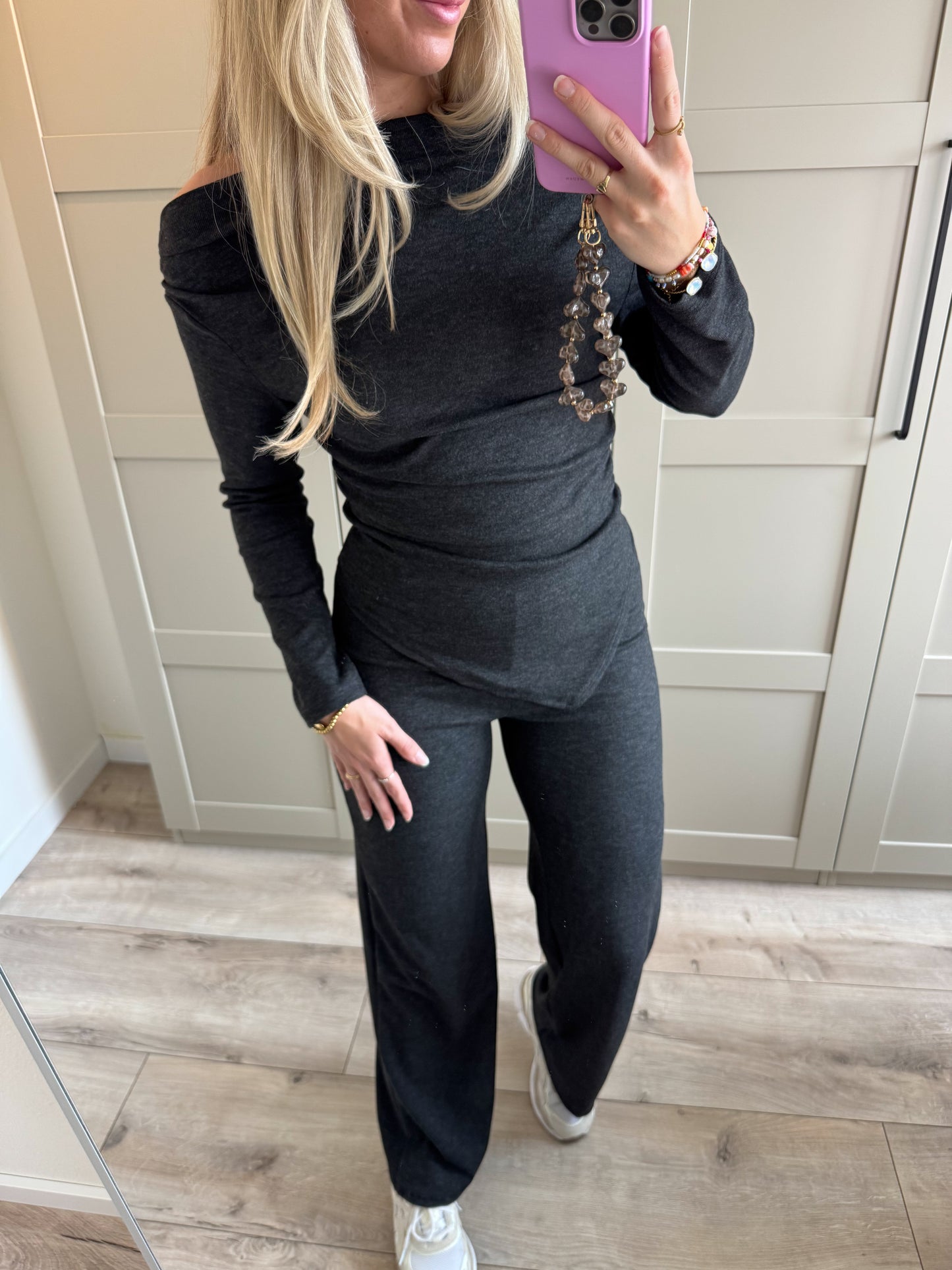 Set | Lana | Donkergrijs