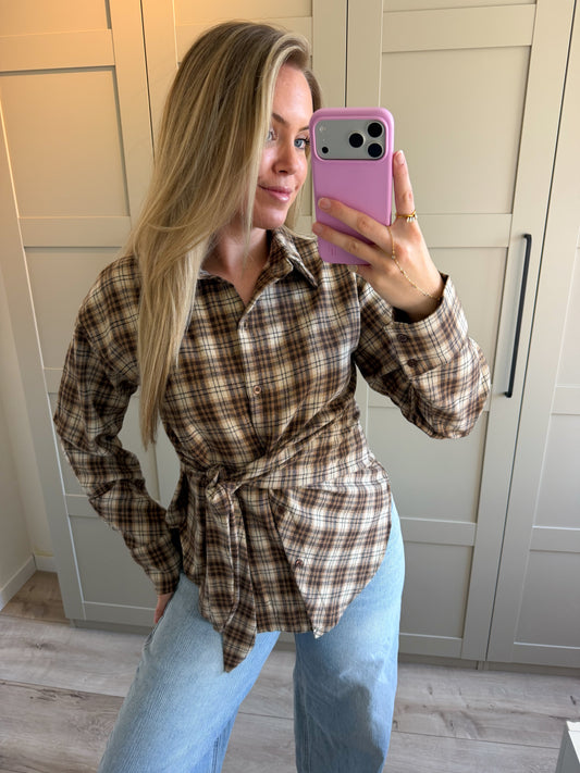 Blouse | Sanny | Bruin